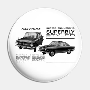 NSU PRINZ - advert Pin