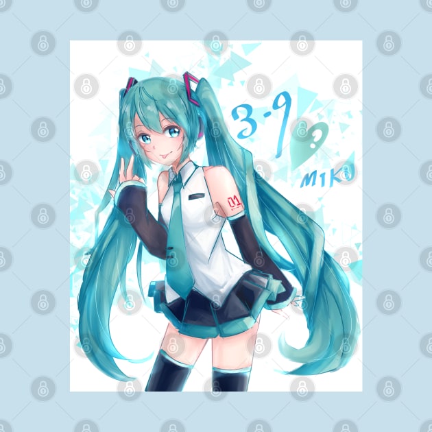 Hatsune Miku 39 by Micowo