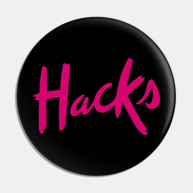 Hacks HBOMax Original Pink Pin by Emmikamikatze