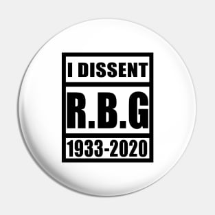 ruth bader ginsburg Pin