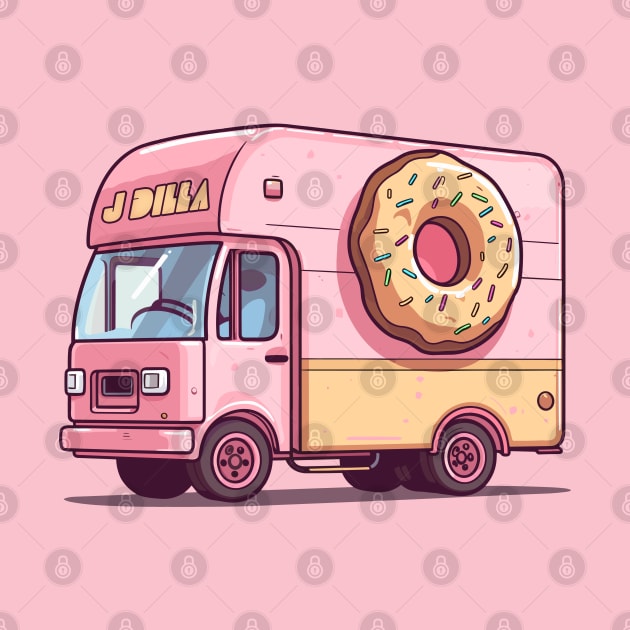 J Dilla Donuts Van by DankFutura