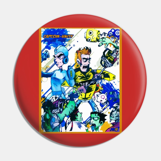 Capcom Zombies Pin by exogreyfox