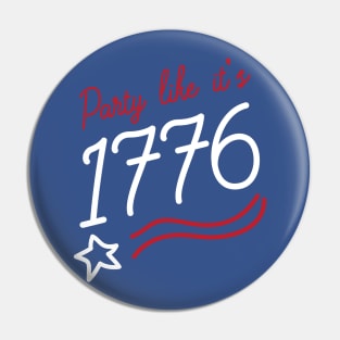 Party like it's 1776. Pin