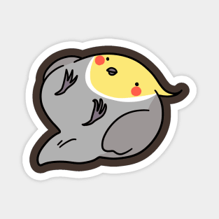 Silly Cockatiel Magnet