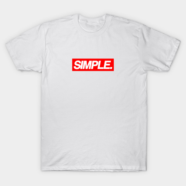 simple supreme shirt