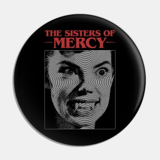 The Sisters Of Mercy - Goth Fanmade Pin