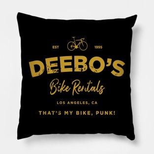 Deebo's Bike Rentals Pillow