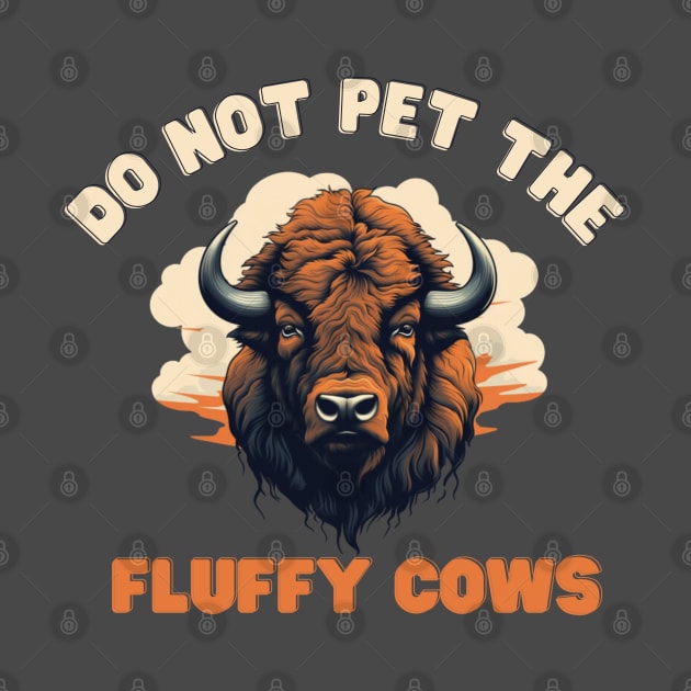 Do not pet the fluffy cows! American Bison by Pattyld