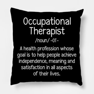 Occupational Therapy Definition Pillow