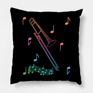 Musical Trombone Pillow