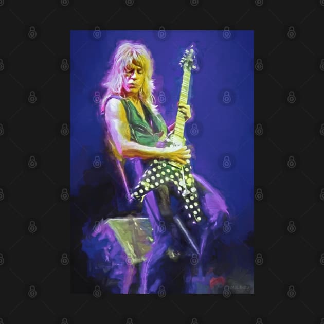 Randy Rhoads by IconsPopArt