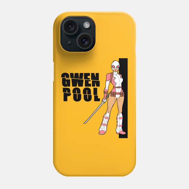 Gwenpool (Kill Bill) Phone Case by finnyproductions