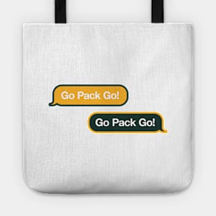 Go Pack Go Text Message Tote