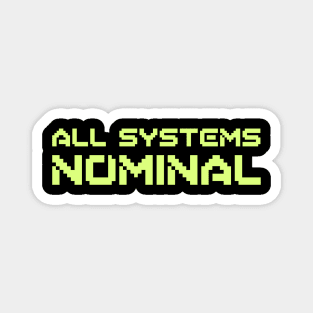 All Systems Nominal MWO Magnet