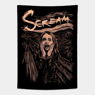 The Scream - Munch inspired Tapestry