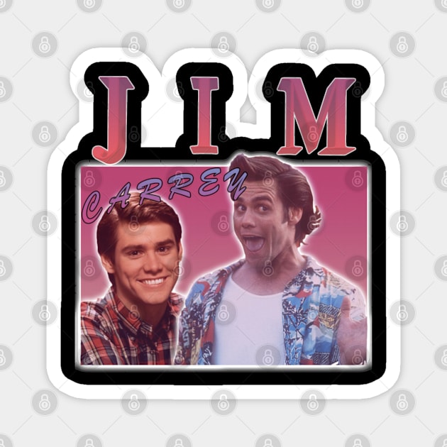 Jim Carrey Master of Laughter and Tears Magnet by Chibi Monster