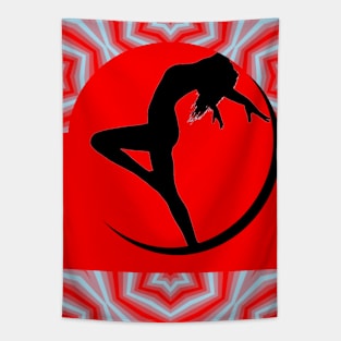 Retro Dancer Tapestry