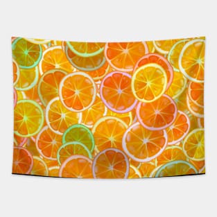 Orange Fruit Tapestry