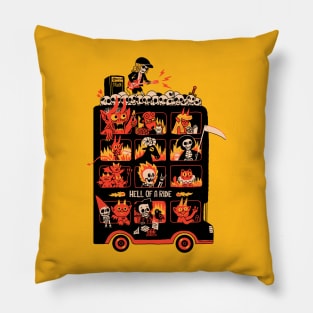 Hell Bus Pillow