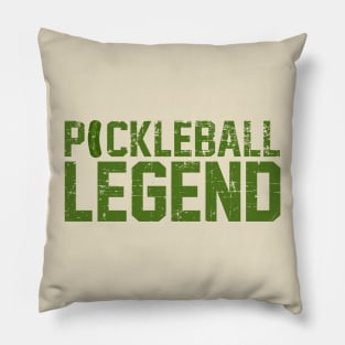 Pickleball Legend Light Green Pillow