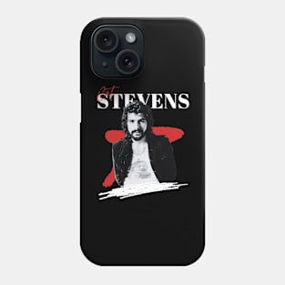 Cat stevens retro style Phone Case