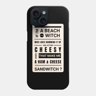 Ham & Cheese Sand Witch Phone Case