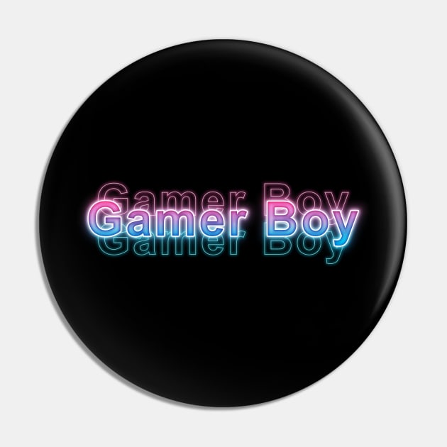 Gamer Boy Pin by Sanzida Design