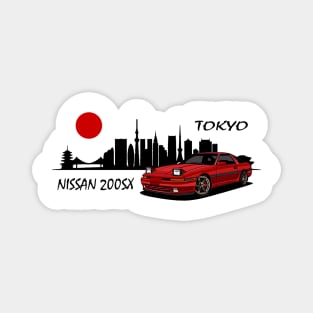 Nissan 200SX, JDM Car Magnet