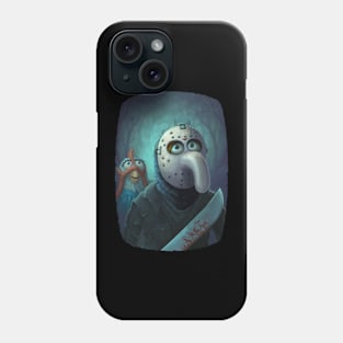 Muppet Maniac - Gonzo as Jason Phone Case