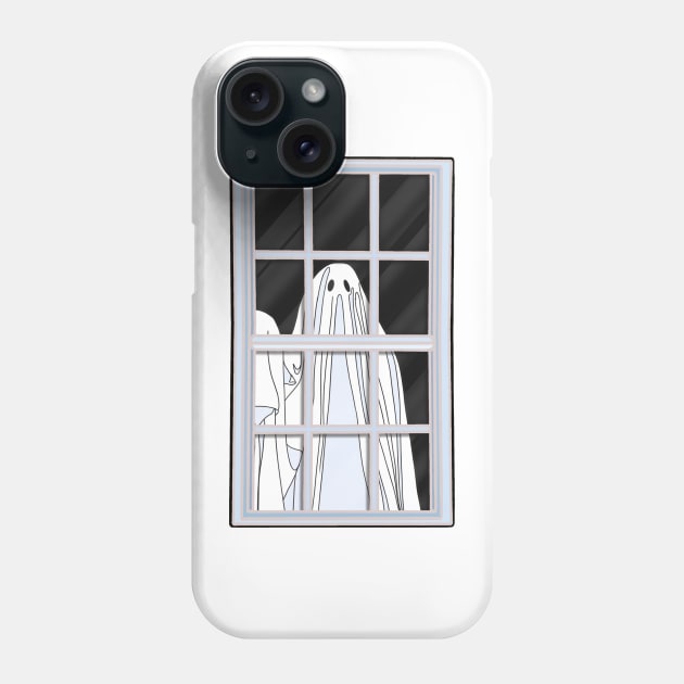 Ghost Window Phone Case by Nerdpins