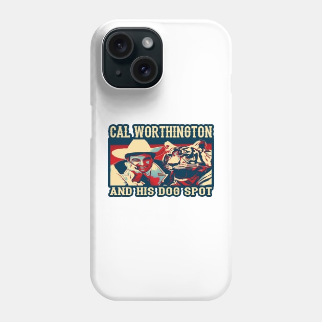 Cal Worthington and his dog Spot Phone Case by ZombeeMunkee