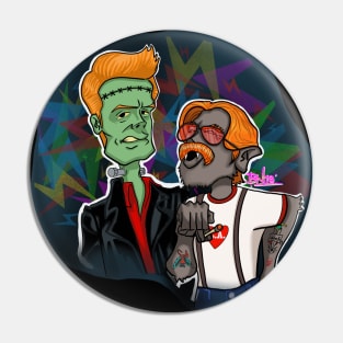 Monster Rock Pin