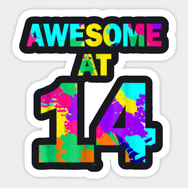 14th Birthday Gift Shirt For 14 Year Old Teenage Girl Boy 14