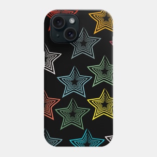 Retro stars Phone Case