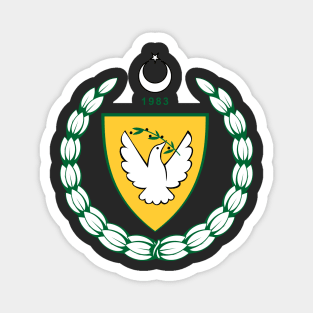 Coat of arms of the Turkish Republic of Northern Cyprus Magnet