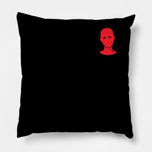 Bloodless (small logo) Pillow