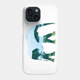 Elephant Jungle Silhouette Phone Case