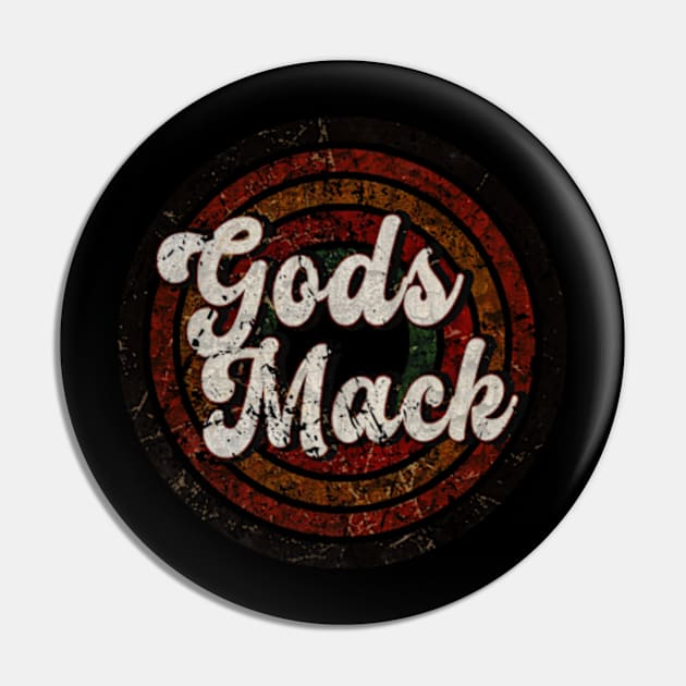 Gods vintage design on top Pin by agusantypo