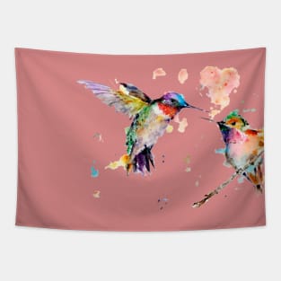 Colorful Colibri Tapestry