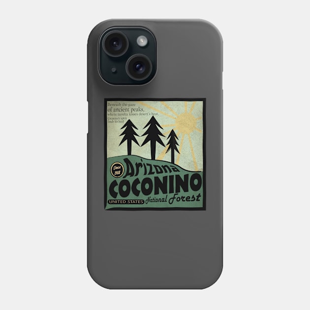 Coconino National Forest Flagstaff Phone Case by Alexander Luminova