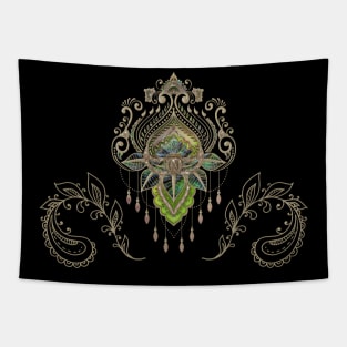 Elegant decorative lotus Tapestry