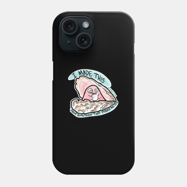 Proud Pearl Phone Case by Raven's Random