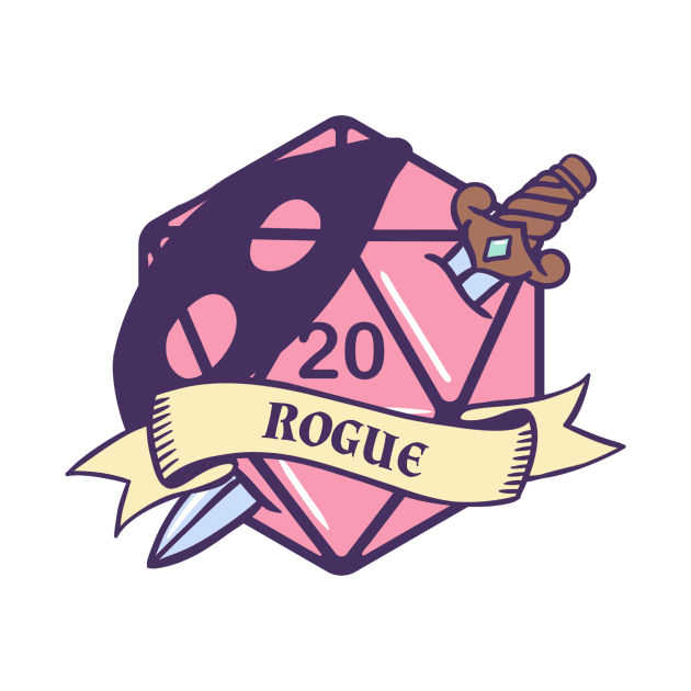 DnD Rogue Class D20 by Sunburst