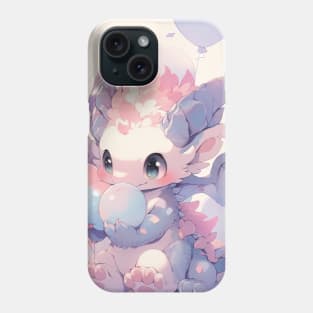 Dragon with Balloons Phone Case