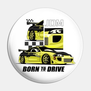 Born to Drive Pin