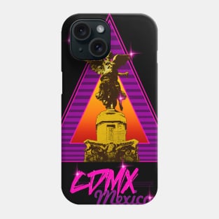 Cdmx retro wave Phone Case