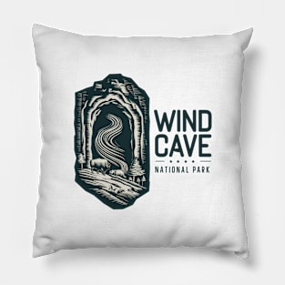 Wind Cave, National Park South Dakota Pillow