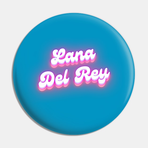 Lana Del Rey - California Summer Pin by Tiger Mountain Design Co.