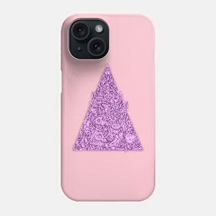 Triangulo aproximayativo pinky Phone Case