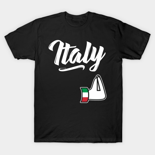Italian Hand Gesture Italia Italy Italiano Funny Humor Gift T-Shirt Italian Hand Gesture Italia Italy Italiano Funny Humor Gift T-Shirt